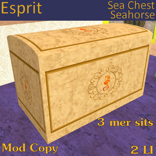 Esprit MC2 Sea Chest - Seahorse