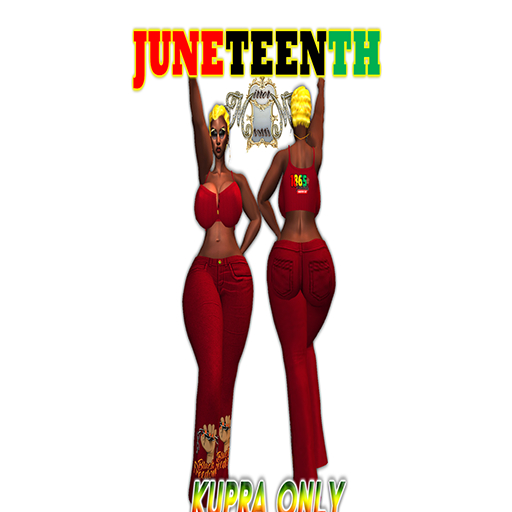 ~MM~ JUNETEENTH KUPRA SET RED