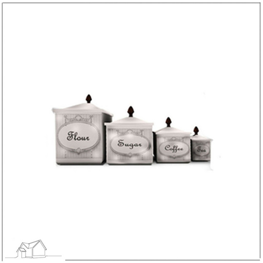 Farmhouse -  French Cannister Set