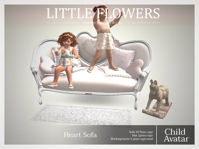 Heart Sofa Child Avatar