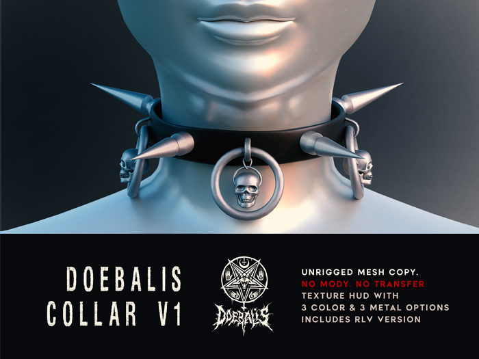 *Doebalis* Spiked Collar v1