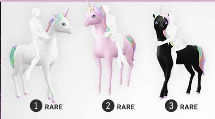 SEmotion Libellune Rideable Unicorn Animesh #1 RARE