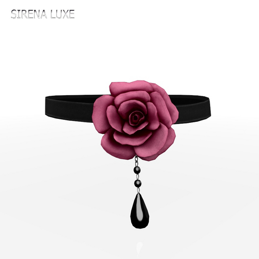 Pink Rose Pearls Collar