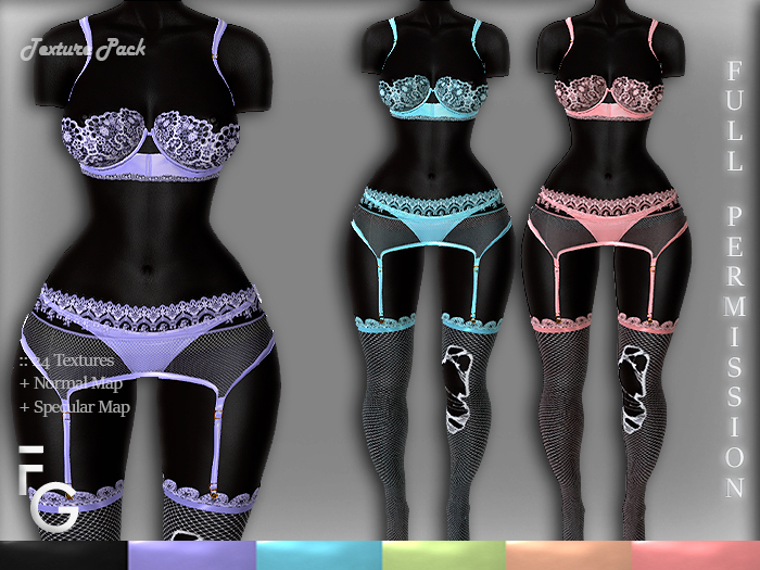 .Fragile. PACK II - 24 Textures for SELENION Full Set AVALON
