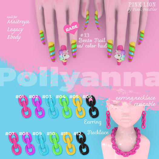 13. PL // pollyanna // nail // Legacy (BOX) RARE