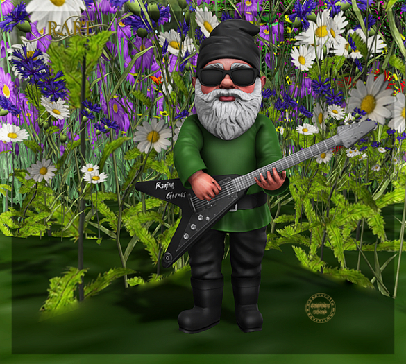 11 Mutresse - Rock Star Gnome - RARE