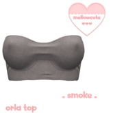 mellowcute-orla top-smoke