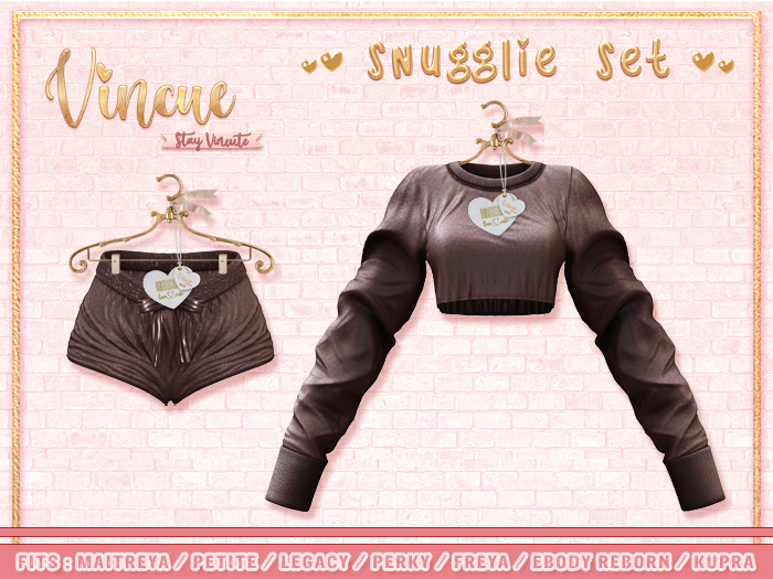 Vincue / Snugglie Set - Coffee