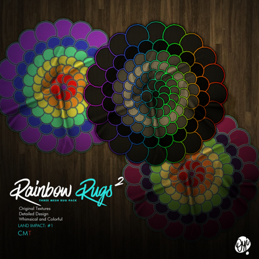 OYI - Rainbow Rugs - Pack 2