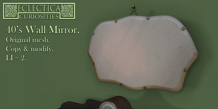Eclectica- 40s Wall Mirror