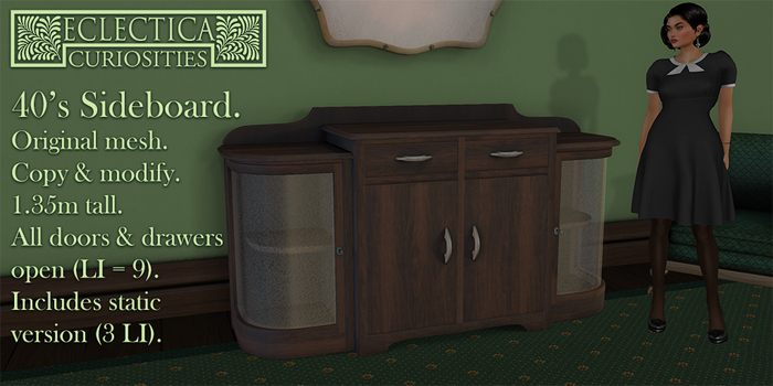 Eclectica- 40s Sideboard