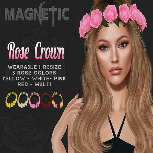 Magnetic - Rose Crown (ADD ME)