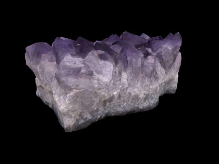 Full Perm Scanned Crystal "Amethyst Geode"