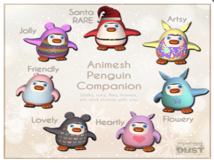 DUST: Animesh Penguin Heartly
