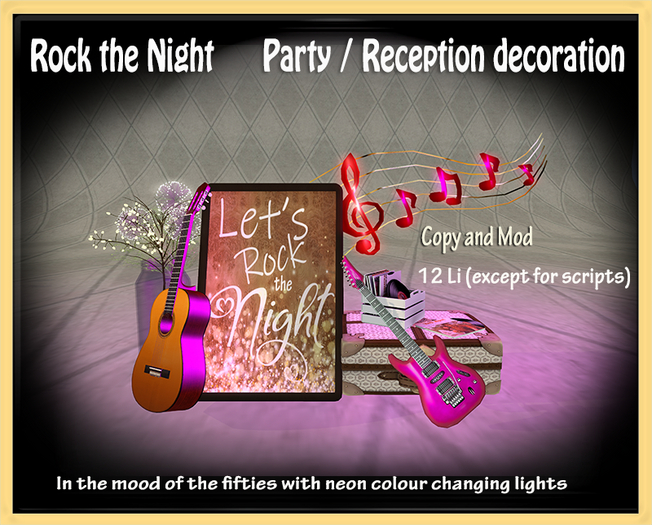 Rock the night - party board