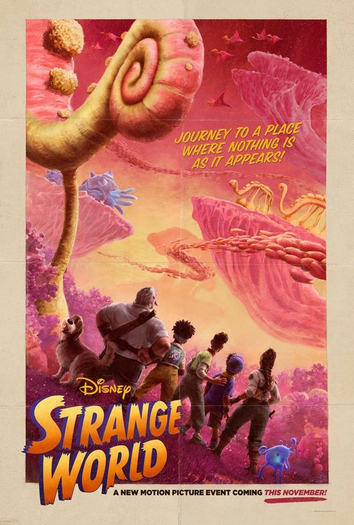 Movie Poster-Strange World