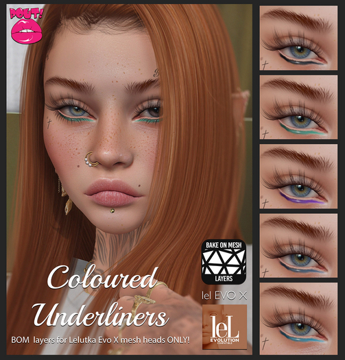 [POUT!] Coloured Underliners (Evo X)