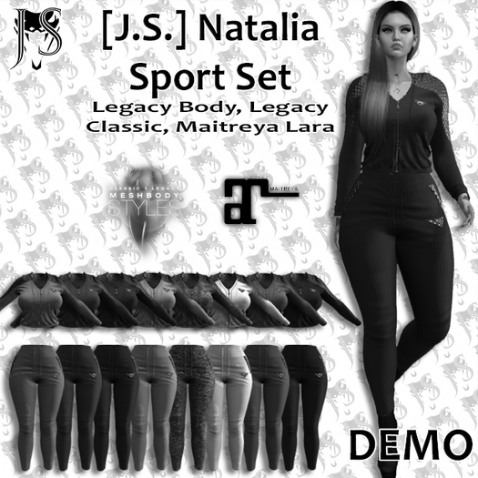 [J.S.] Natalia Sport Set Demo