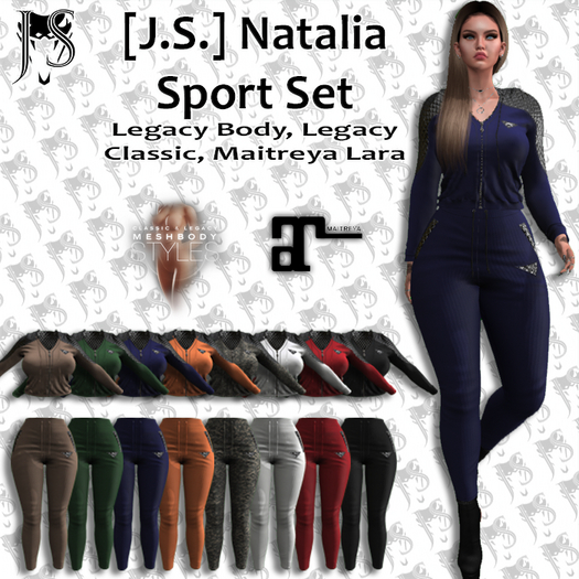 [J.S.] Natalia Sport Set White