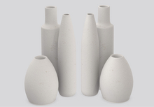 Dahlia - Raine - White Stone Vase Clutter 