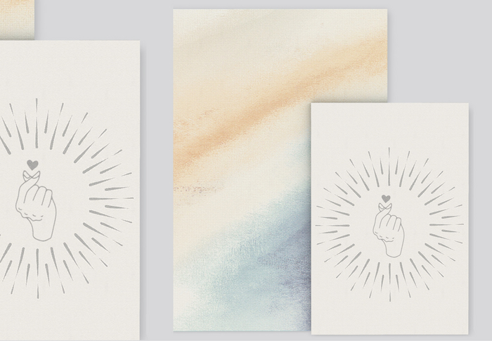 Dahlia - Raine - Canvas Wall Art Stack