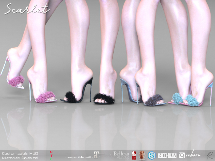 Remezzo Scarlett Heels Fat Pack
