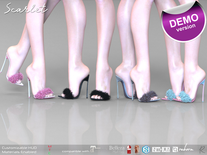 Remezzo Scarlett Heels Fat Pack DEMO