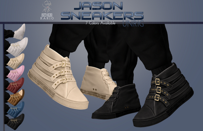 [NTC] Jason Sneakers Pink [Unrig]