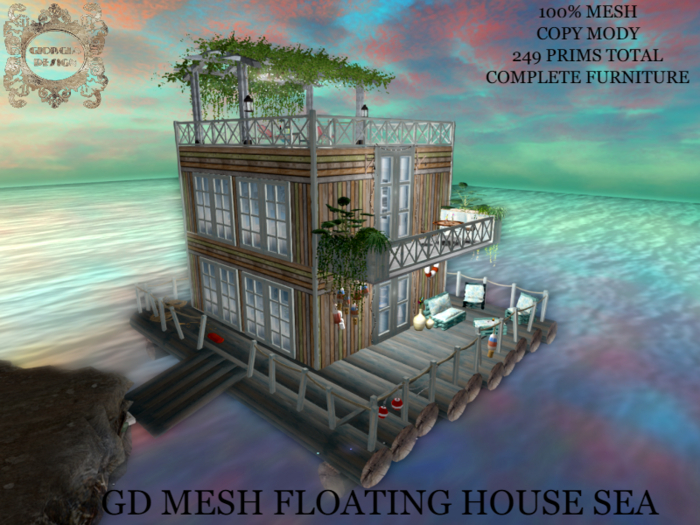GD MESH FLOATING HOUSE SEA