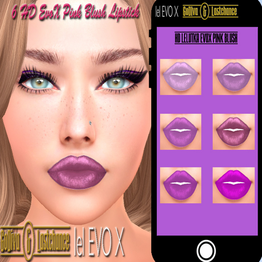 G&L EVOX PINK PACK LIPSTICK 