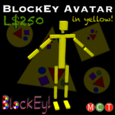 BlockEy! Avatar (Yellow)