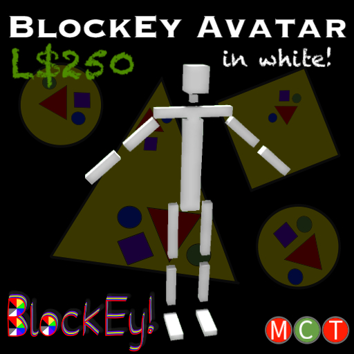 BlockEy! Avatar (White)