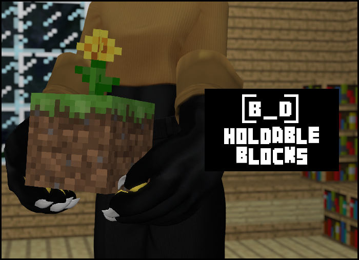 [B_D] Holdable Blocks