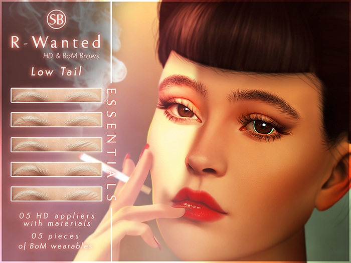 Eyebrows, LeLutka Evox: R.Wanted.LowTail.S.ESSENTIALS