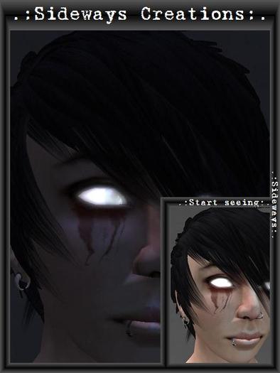 .:Sideways Creations:. Glowing Eyes (White)