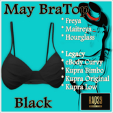 [R39] May BraTop-Black