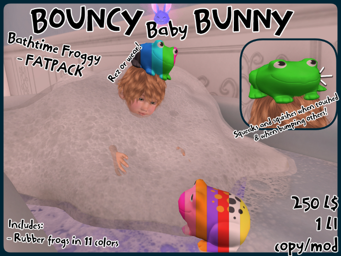 [BBB] Bathtime Froggy - FATPACK