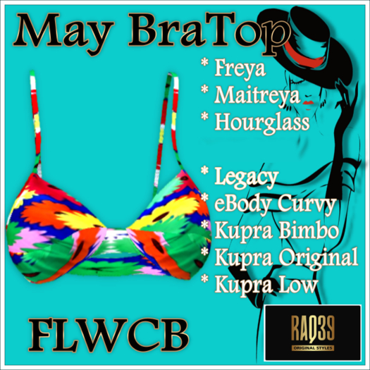 [R39] May BraTop-FLWCB