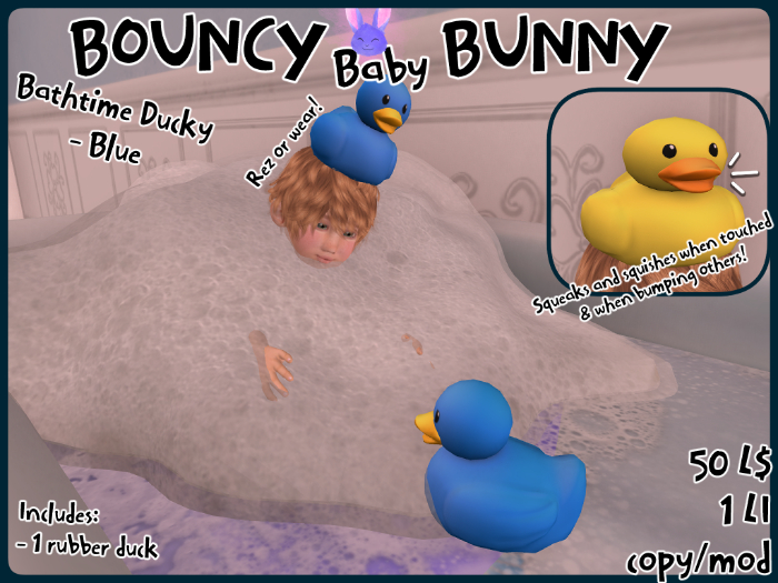 [BBB] Bathtime Ducky - Blue