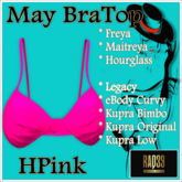 [R39] May BraTop-HPink