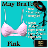 [R39] May BraTop-Pink