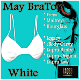 [R39] May BraTop-White