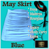 [R39] May Skirt-Blue