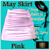 [R39] May Skirt-Pink