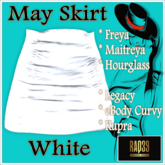 [R39] May Skirt-White