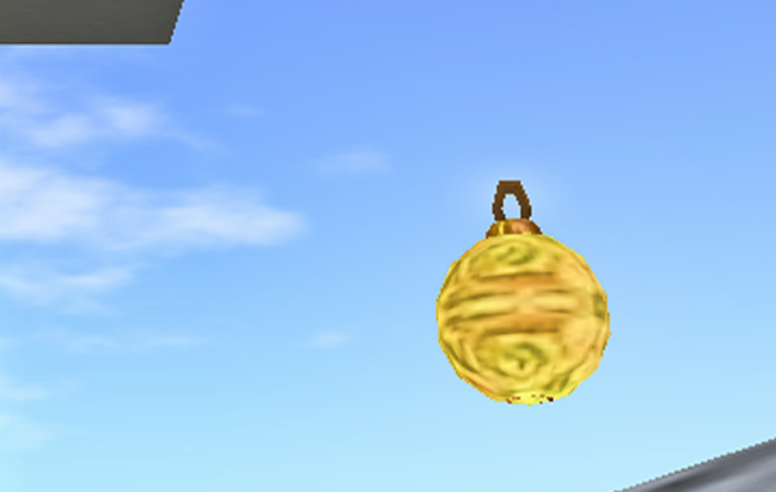 CS A&D's Golden Swirl Christmas Ornament!