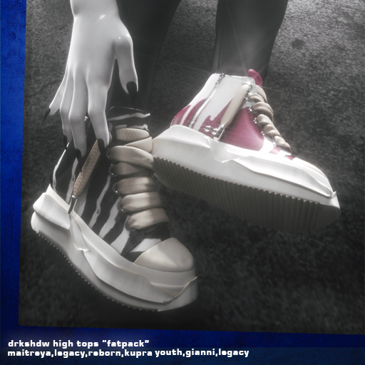 VICE. DRKSHDW Abstract High-Top "Fatpack"