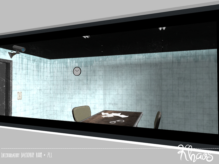 Khaos's interrogatory room Backdrop - Phantom 