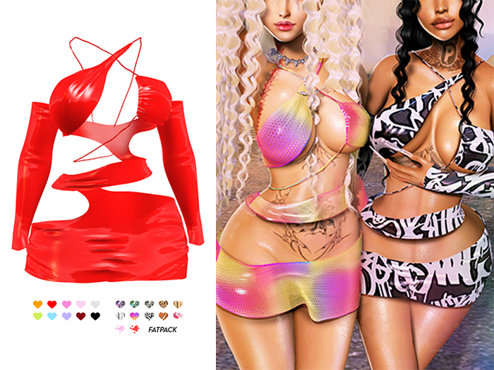 YALLA ✦ Bodycon Dress [Red]