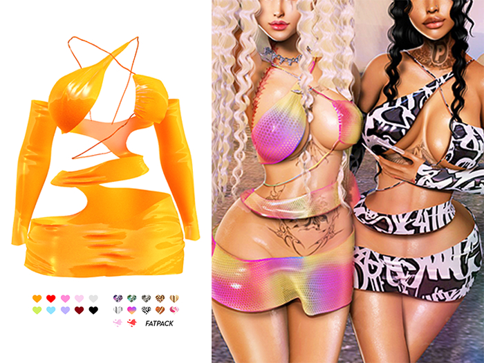 YALLA ✦ Bodycon Dress [Mango]